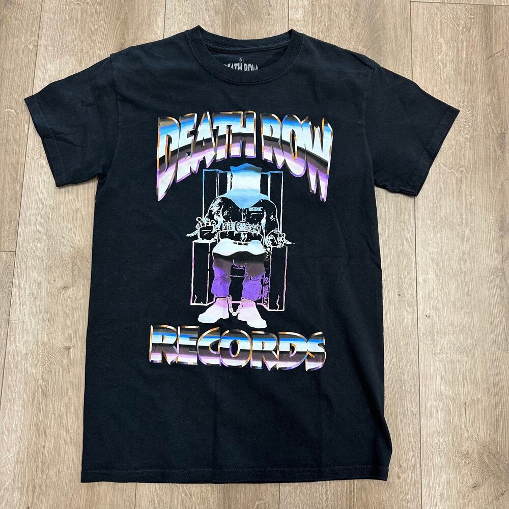Pacsun Tops Death Row Records Chrome Tee T Shirt  size Small S B21